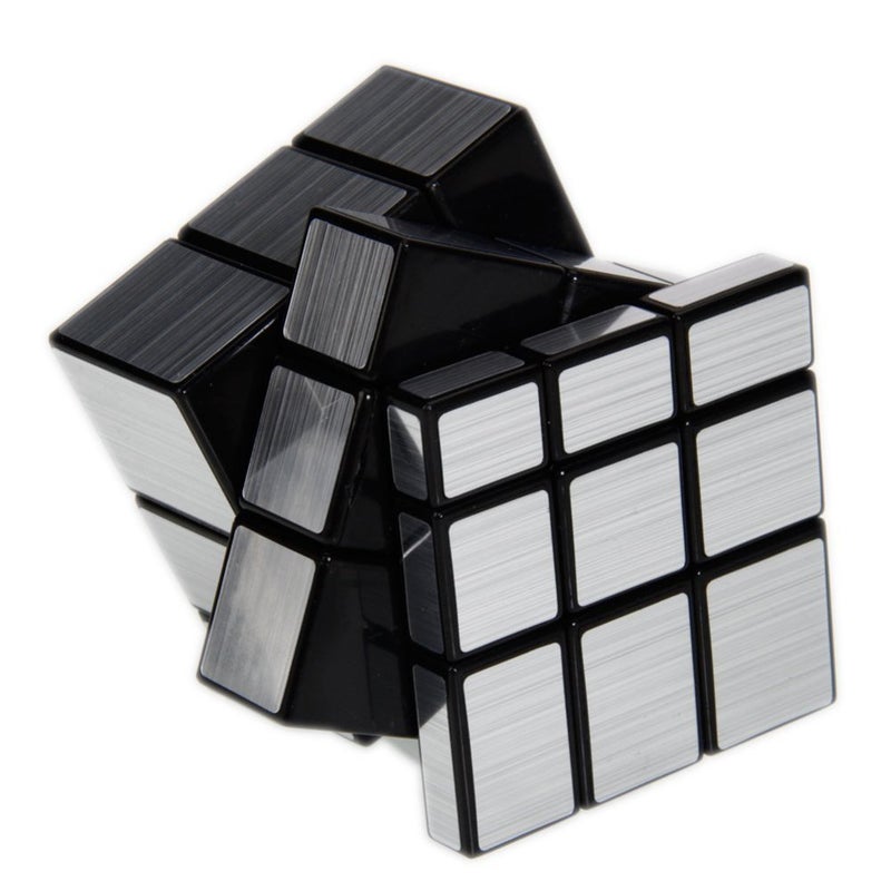 أهيوان AHYUAN 3x3x3 مرآة مكعب Dysmorphism ماجيك سرعة مكعب الفضة ثلاثية الأبعاد لغز مكعب للأطفال الألغاز اليد للبالغين - Image 4